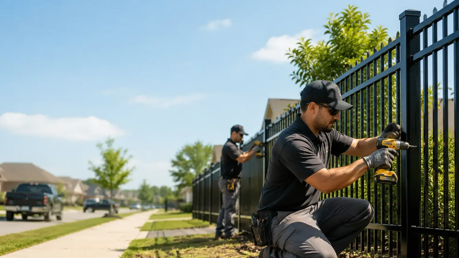 Metal Fence Installation in Waucoma, IA